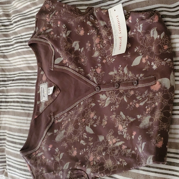 Rare Vintage Tommy Jeans Junior Top XS New! - Picture 3 of 8